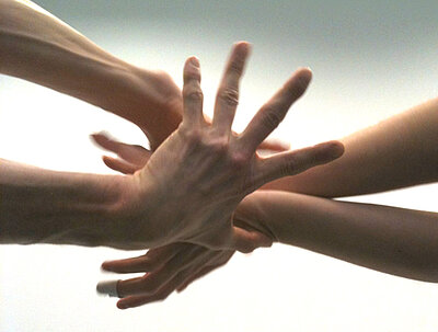 Künstlerisches und Kreatives beim Projekt "Traces"