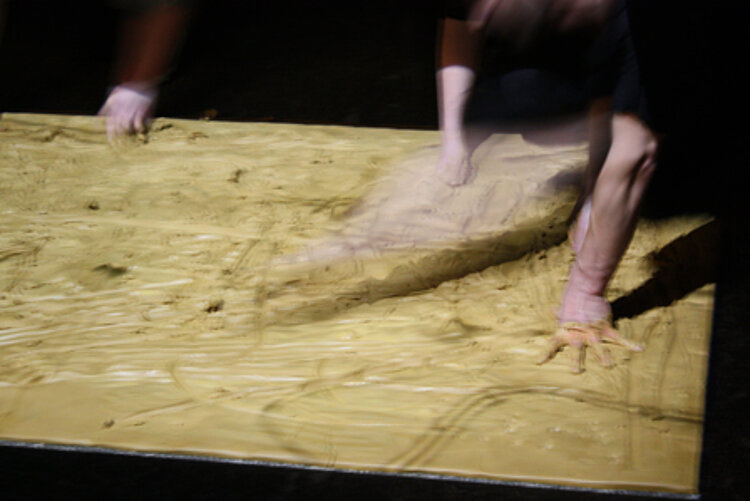 Gelungene Performance zu Projekt "Traces"